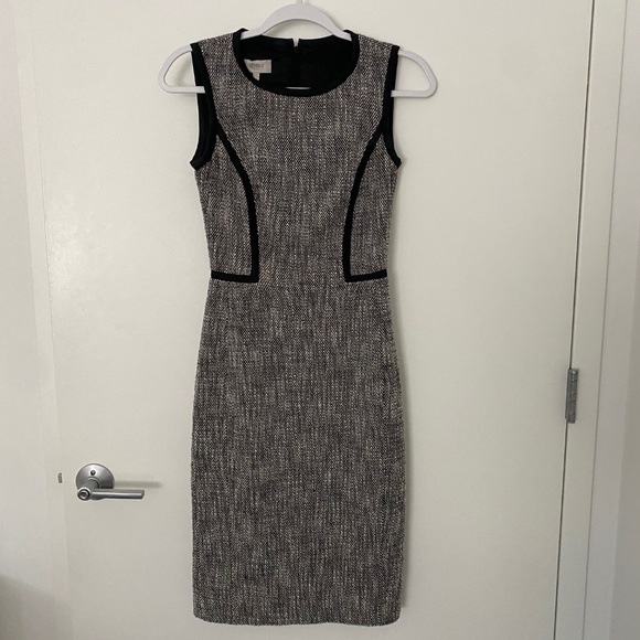 HOBBS LONDON Jamila Tweed Sheath Dress Size 2 - Picture 2 of 6